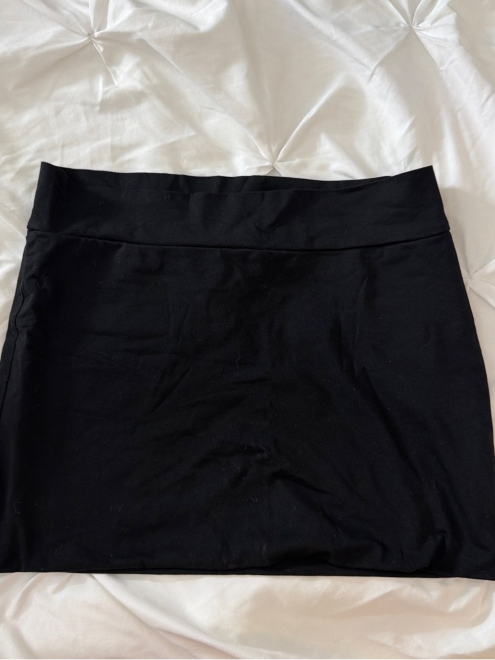 Fashion Nova Black Stretch Mini Skirt